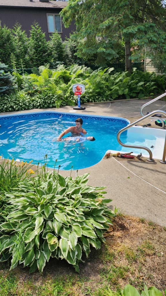 Cours de natation à domicile